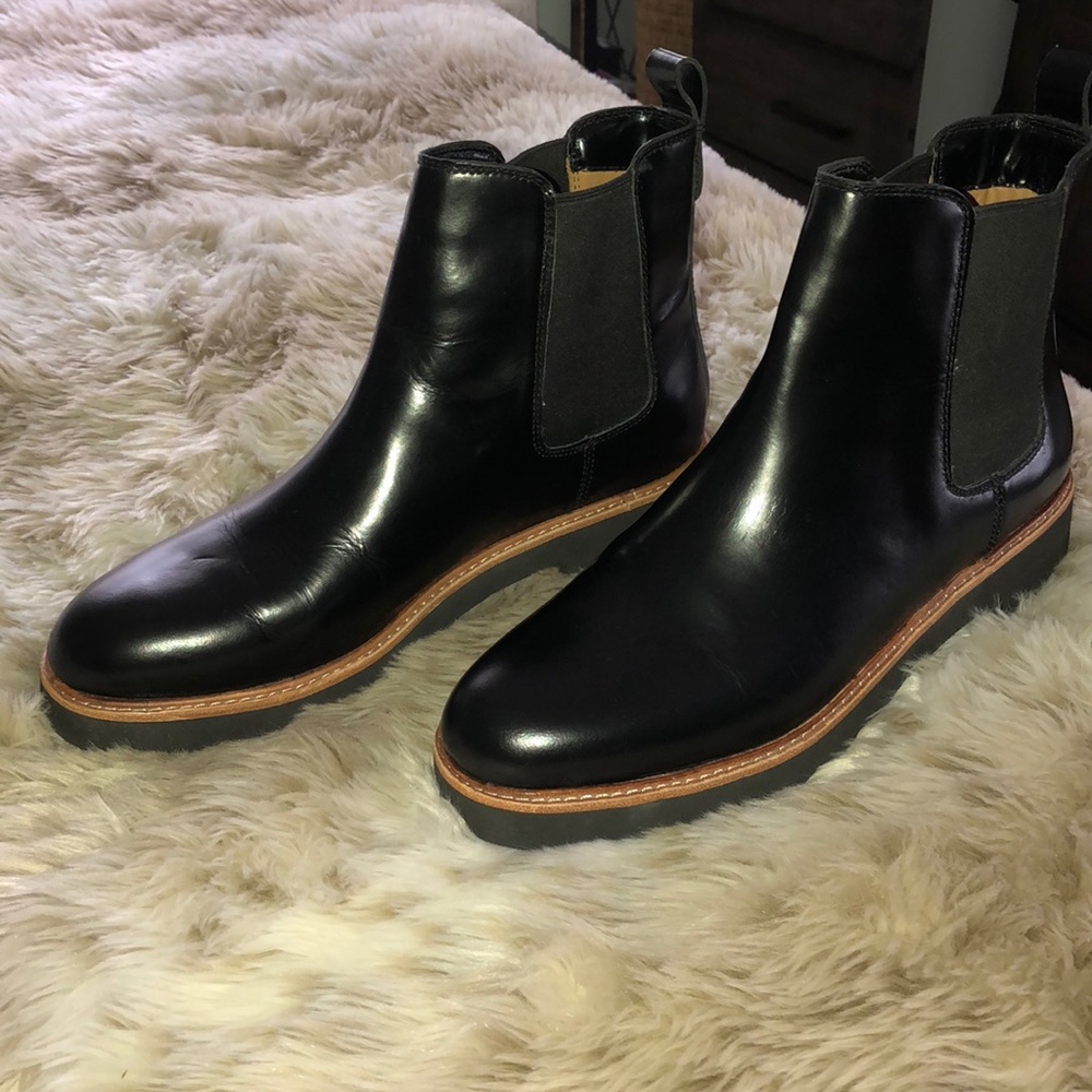 Coach Leather Ankle Booties! Size 9, Never Worn!